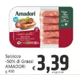 Paghi Poco Salsicce AMADORI offerta