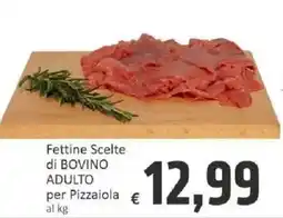 Paghi Poco Fettine Scelte di BOVINO ADULTO offerta