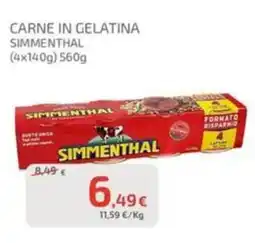 Gros Cidac Carne in gelatina Simmenthal offerta