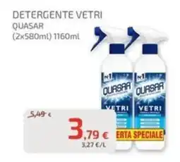 Gros Cidac Detergente vetri Quasar offerta