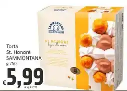 Paghi Poco Torta St. Honorè Sammontana offerta