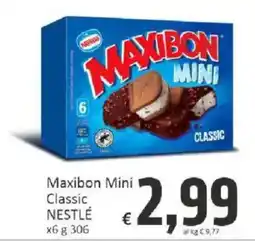 Paghi Poco Maxibon Mini Classic Nestlé offerta