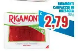 Paladini Otello Supermercato Rigamonti Carpaccio di Bresaola offerta