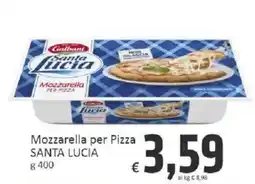 Paghi Poco Mozzarella per Pizza Santa Lucia offerta