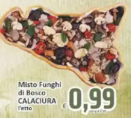 Paghi Poco Misto Funghi di Bosco CALACIURA offerta