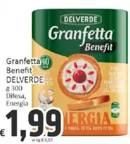 Paghi Poco Granfetta Benefit Delverde offerta