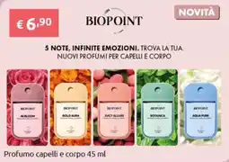 Smoll Biopoint profumi capelli e corpo offerta