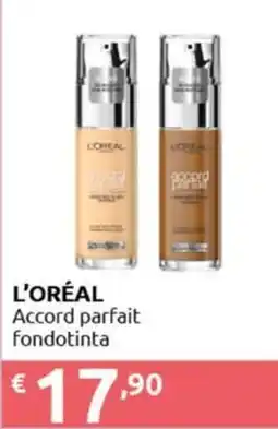 Smoll L'ORÉAL Accord parfait fondotinta offerta