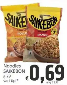 Paghi Poco Noodles SAIKEBON offerta