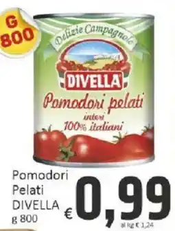 Paghi Poco Pomodori Pelati DIVELLA offerta