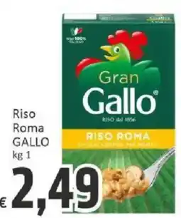 Paghi Poco Riso Roma Gallo offerta
