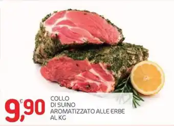 Collo di suino aromatizzato alle erbe