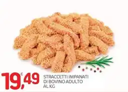 Carni e Affini Supermercati Straccetti impanati di bovino adulto offerta