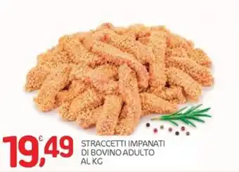 Straccetti impanati di bovino adulto