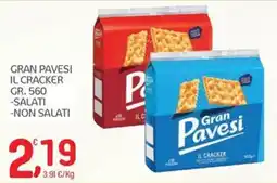 Carni e Affini Supermercati Gran Pavesi il cracker offerta
