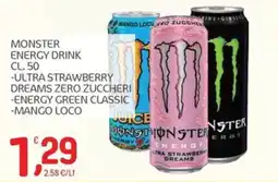 Carni e Affini Supermercati Monster Energy Drink offerta