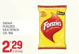 Carni e Affini Supermercati Saiwa Fonzies Multipack offerta
