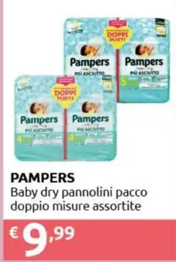 Smoll Pampers Baby dry pannolini offerta