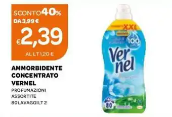 Ekom Vernel Ammorbidente Concentrato 80 lavaggi 2lt offerta