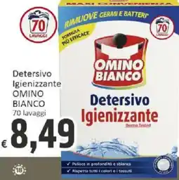 Paghi Poco Detersivo Igienizzante Omino Bianco offerta