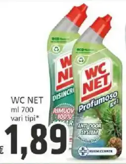 Paghi Poco WC NET Profumoso gel offerta