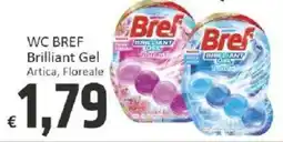 Paghi Poco WC Bref Brilliant Gel Artica, Floreale offerta