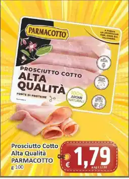 Paghi Poco Prosciutto Cotto Alta Qualità Parmacotto offerta