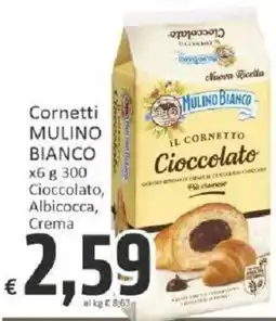 Paghi Poco Cornetti MULINO BIANCO Cioccolato offerta