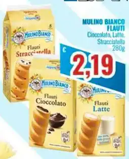 Paladini Otello Supermercato Mulino Bianco Flauti Cioccolato, Latte, Stracciatella offerta
