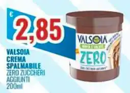 Paladini Otello Supermercato Valsòia crema spalmabile zero zuccheri aggiunti offerta