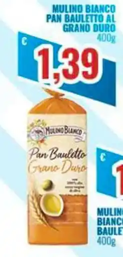 Paladini Otello Supermercato Mulino Bianco Pan Bauletto Grano Duro offerta