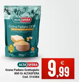 Centro Cash Grana Padano Grattugiato ALTA SFERA offerta