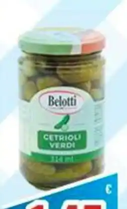 Paladini Otello Supermercato Belotti cetrioli verdi offerta