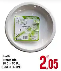 Centro Cash Piatti Brenta Bio offerta