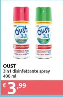 Smoll Oust 3in1 disinfettante spray offerta