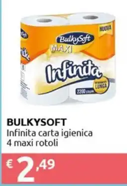 Smoll BULKYSOFT Infinita carta igienica offerta