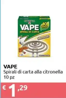 Smoll VAPE Spirali di carta alla citronella offerta