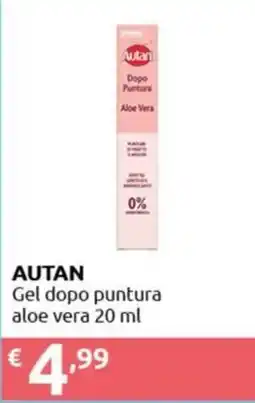 Smoll Autan Gel dopo puntura aloe vera offerta