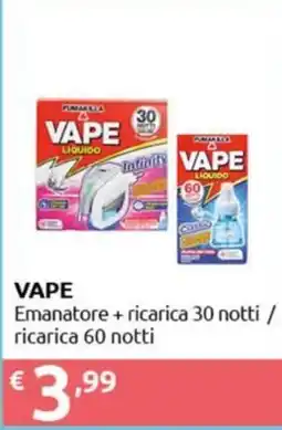 Smoll Vape emanatore + ricarica offerta