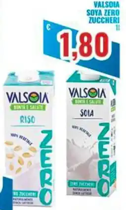 Paladini Otello Supermercato Valsoia soya zero zuccheri offerta