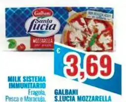 Paladini Otello Supermercato Galbani S.Lucia Mozzarella offerta