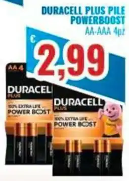 Paladini Otello Supermercato Duracell Plus pile AA-AAA offerta