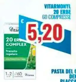 Paladini Otello Supermercato Vitarmonyl 20 Erbe Complex offerta