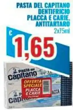 Paladini Otello Supermercato Pasta del Capitano dentifricio offerta