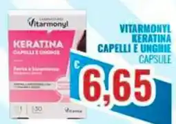 Paladini Otello Supermercato Vitarmonyl Keratina Capelli e Unghie offerta
