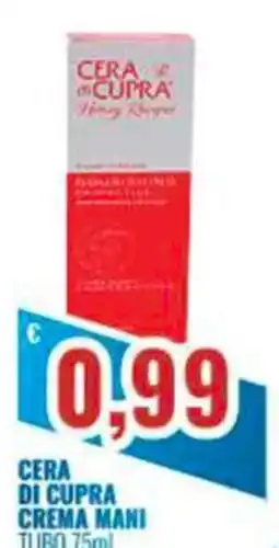 Paladini Otello Supermercato Cera di Cupra crema mani offerta
