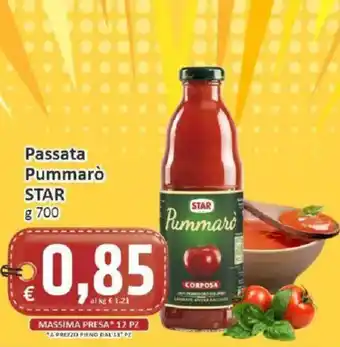 Paghi Poco Passata Pummarò STAR offerta