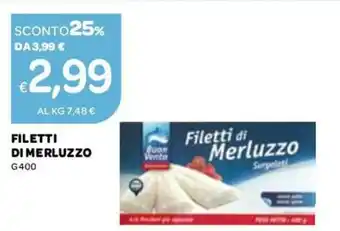 Ekom Filetti di Merluzzo 400g offerta