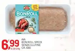 Carni e Affini Supermercati AIA BON ROLL SPECK SENZA GLUTINE offerta