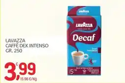 Carni e Affini Supermercati Lavazza Caffè Dek Intenso Decaf offerta